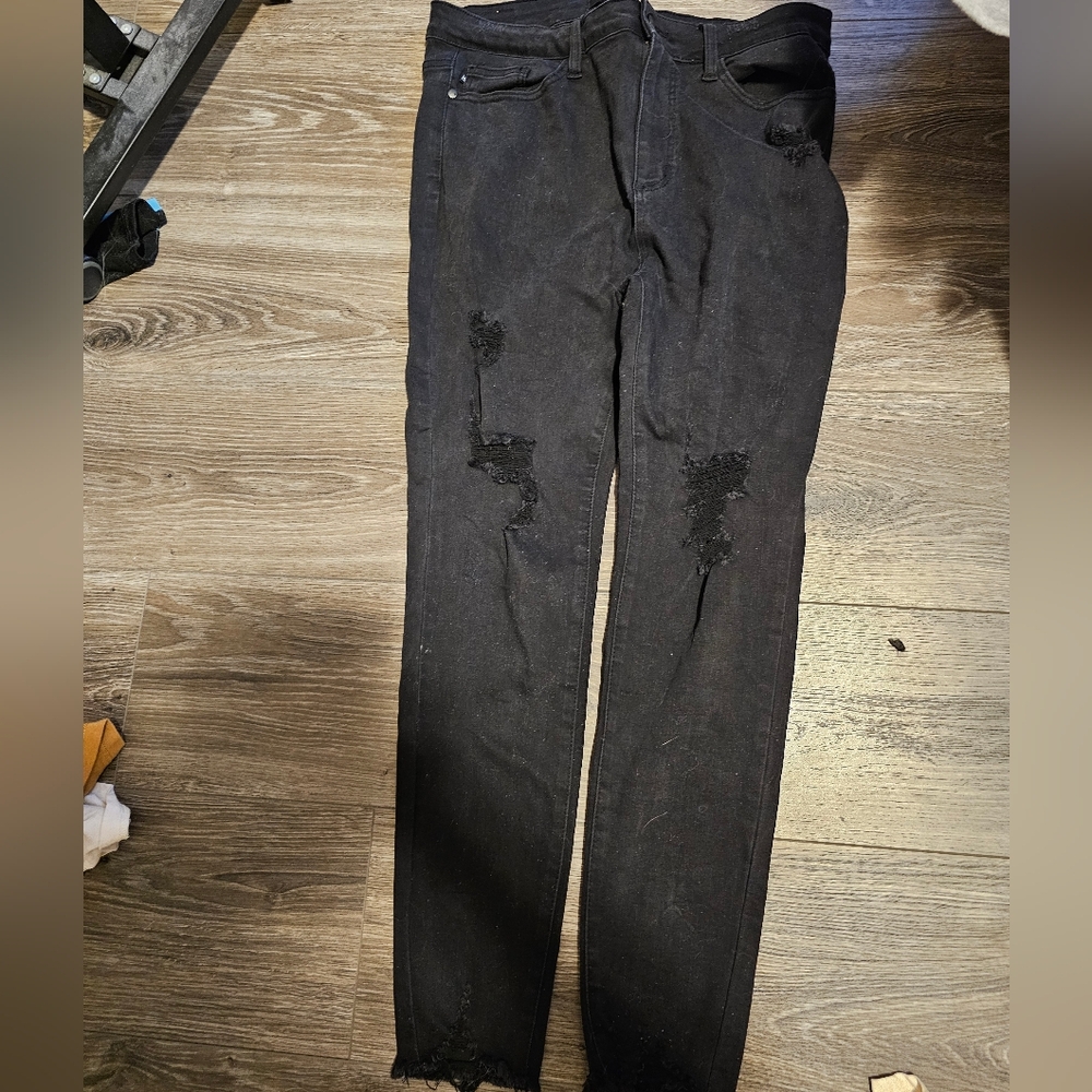 Judy Blue Black Skinny Jeans 15/32
